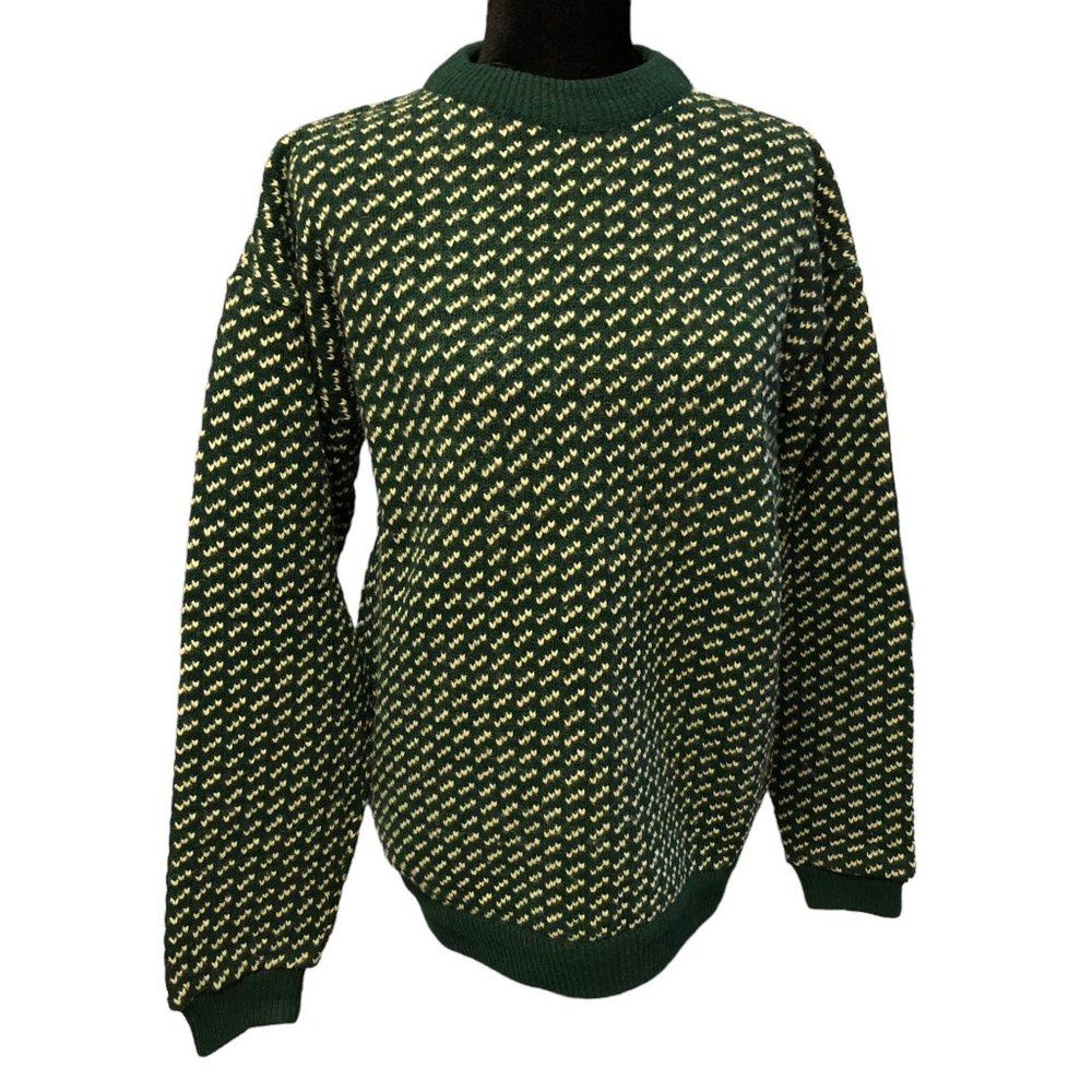 "Mint Condition" Vintage 80's ROOTS Fisherman Sweater - Made in Norway
